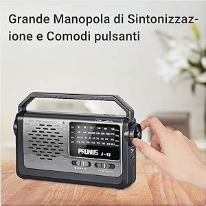 Radio Portatile Fm Am Mw Sw Prunus J Radiolina Portatile Con