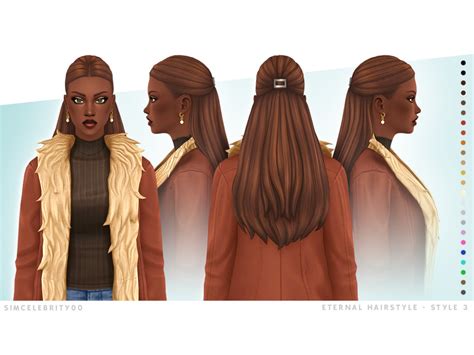 The Sims Resource Eternal Hairstyle Style