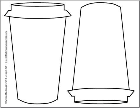 Free Printable Coffee Cup Templates