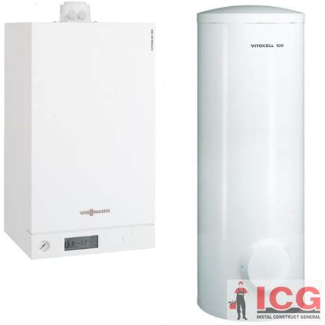 Centrala Termica Viessmann Vitodens W Kw Cu Boiler De Litri