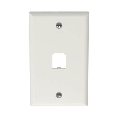 Panduit CFP1IW Placa de Pared Vertical Clásica Salida Para 1 Puerto