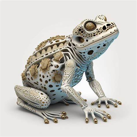 Skulls And Frogs Art Print 8 Animal Art Instant Digital Download Frog