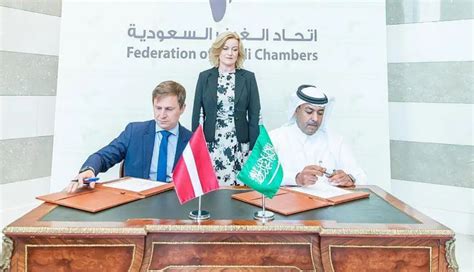 Saudi Arabia Latvia Sign Mou To Promote Trade Joint Investment