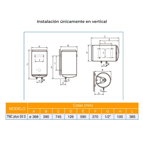 Termo El Ctrico Cointra Tnc Plus S L Nou Electrodomestic S L U