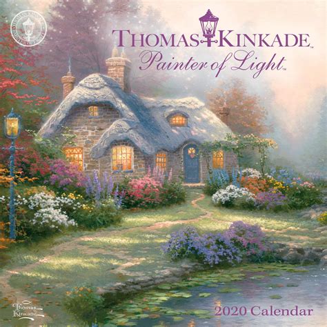 Thomas Kinkade Painter Of Light 2020 Mini Wall Calendar Other