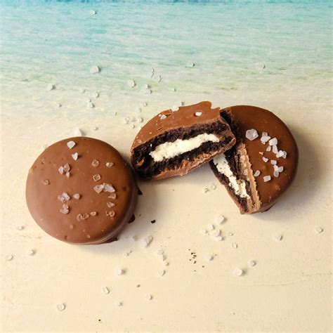 Sea Salt Chocolate Covered Oreo Cookies Stage Stop Candy