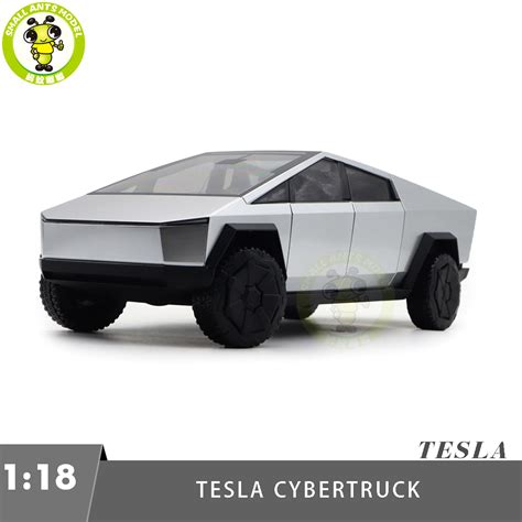 1/18 Tesla Cybertruck Pickup Diecast Model Toy Car Gifts For Father ...