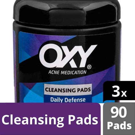 OXY Acne Medication Cleansing Pads Daily Defense Maximum Strength 2