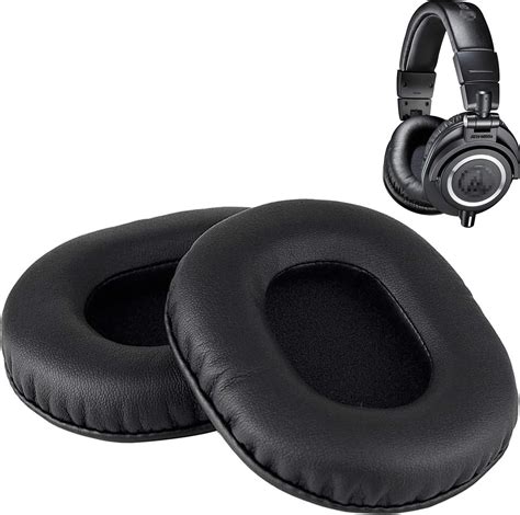 M X Ear Pads Cushions Replacement Compatible With Audio Technica Ath