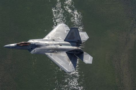 F 22 Raptor From Joint Base Elmendorf Richardson Over The Joint Pacific Alaska Range Complex