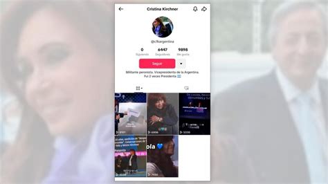 Cristina Inaugur Una Cuenta En Tiktok Mejor Informado