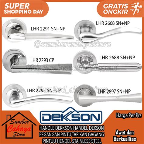 Jual Pegangan Gagang Pintu Tarik Dekson Handle Dekkson Lhr