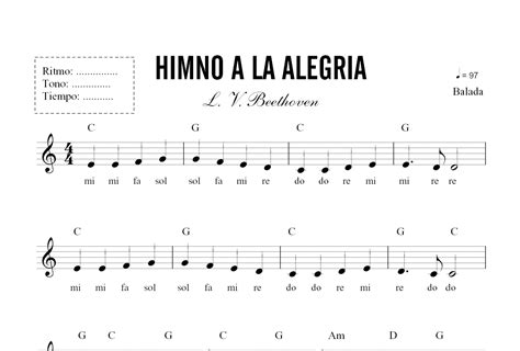 Dempsey Blaze Industrialisieren Partitura Piano Himno De La Alegria