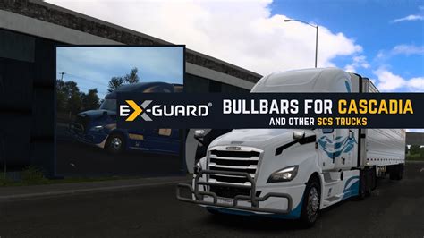 American Truck Sim Ex Guard Bullbars On Scs Trucks Youtube