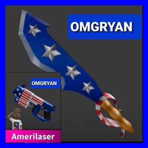 Roblox Murder Mystery 2 Mm2 Godlys Old Glory Set Ebay