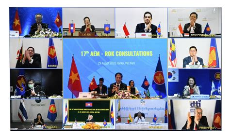 Joint Media Statement Of The 17th Aem Rok Consultations Asean Main Portal