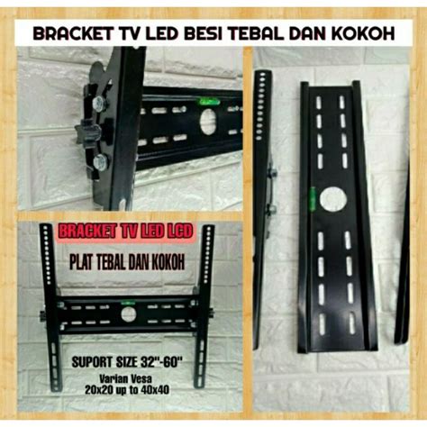 Jual Braket Tv Bracket Tv Inch Shopee