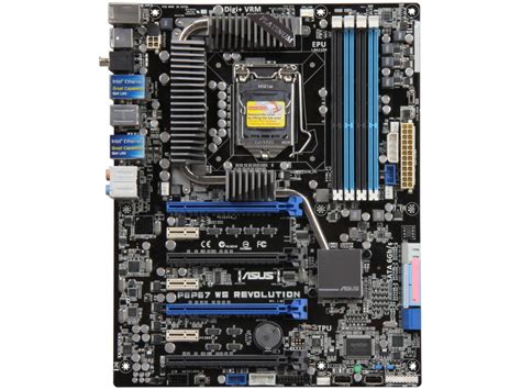 Asus P8p67 Ws Revolution Lga 1155 Atx Intel Motherboard With Uefi Bios