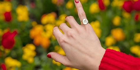 Mcdonalds Launch Solid Gold Signet Ring Dedicated To King Charles Iii