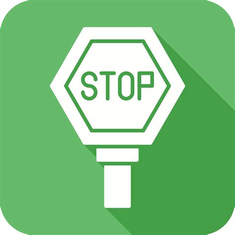 Stop Sign Vector Icon 20279641 Vector Art at Vecteezy