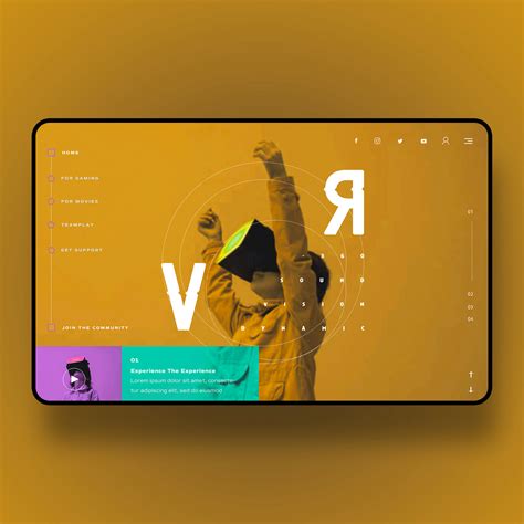 Vr Ui Design Concept On Behance