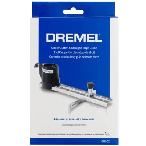 Dremel 678 26150678AF Circle Cutter Straight Edge Guide