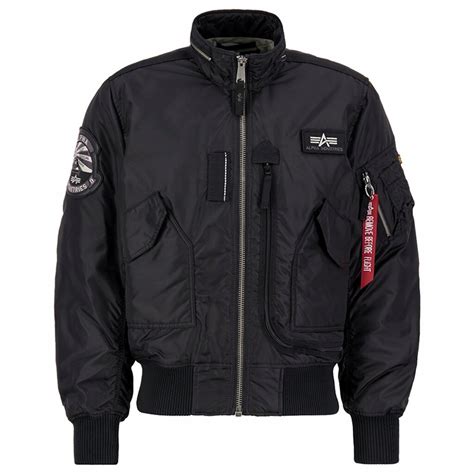 Kurtka Pilotka Wojskowa Flek Flyers Alpha Industries Engine Czarna M