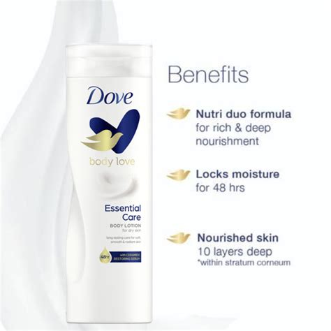 Dove Body Love Essential Body Lotion For Dry Skin Ml