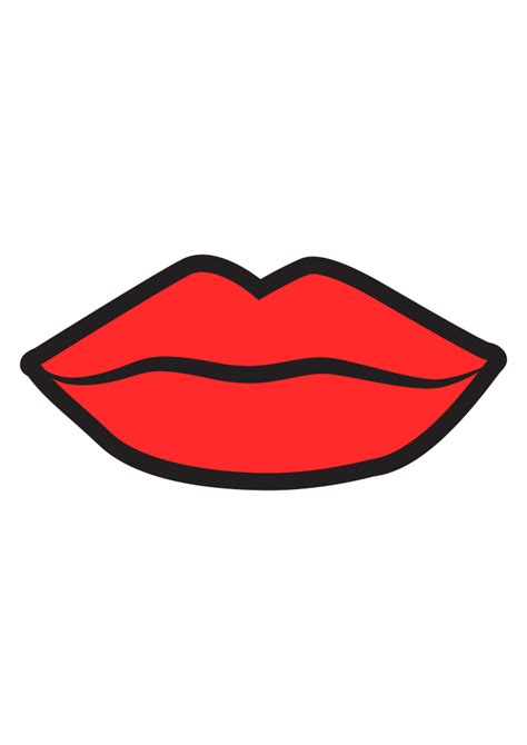 Lips Clip Art Svg