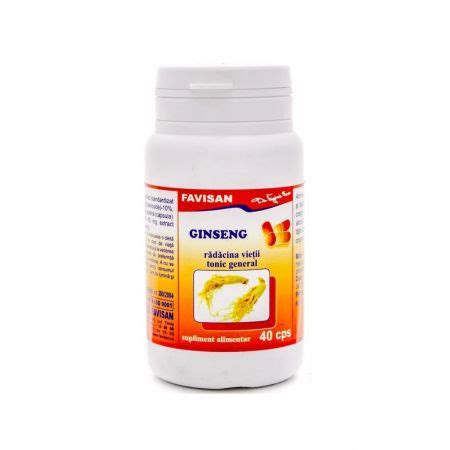 Ginseng Capsule Favisan Farmacia Tei Online