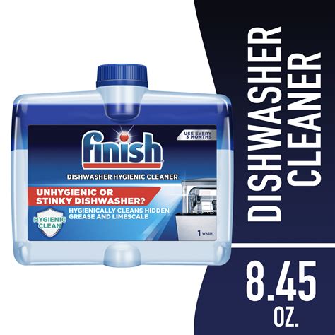 Finish Dishwasher Cleaner Dual Action Fight Grease Limescale Hard