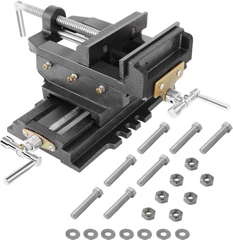 Cross Slide Vise Drill Press Milling Vise In Jaw Width In