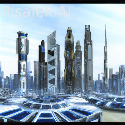 PhotoBank.Ai - #scifi #lunapark #dubai #2050 #future #downtown