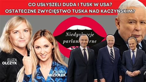 Co Us Yszeli Duda I Tusk W Usa Ostateczne Zwyci Stwo Tuska Nad