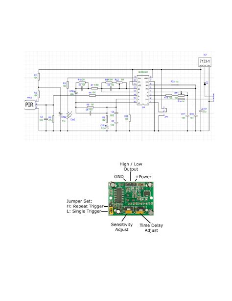 HC SR501 Datasheet 2 3 Pages ETC2 PIR MOTION DETECTOR