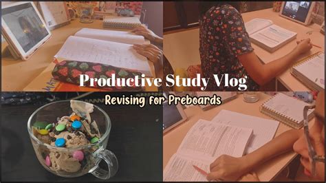 Study Vlog 2022 Exam Preparation For Cbse Term 2 Productive Study