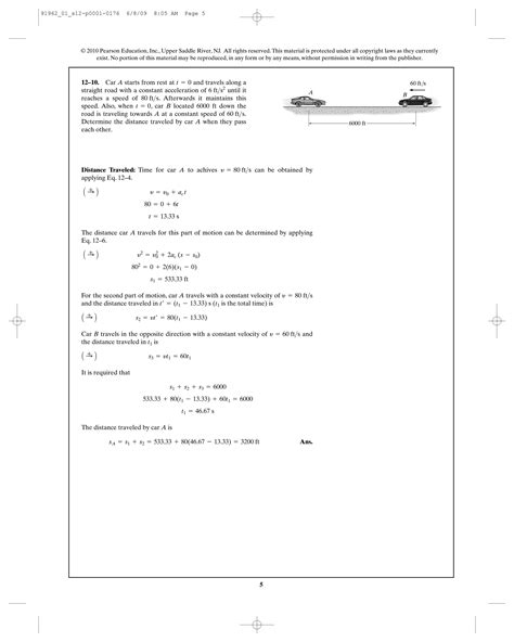 Hibbeler engineering mechanics_dynamics_12th_solucionario | PDF