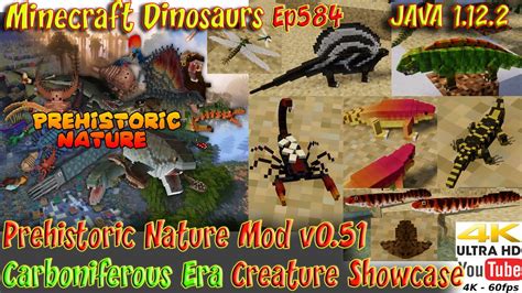 Prehistoric Nature Mod V0 51 Showcase Pt4 Carboniferous Era Minecraft