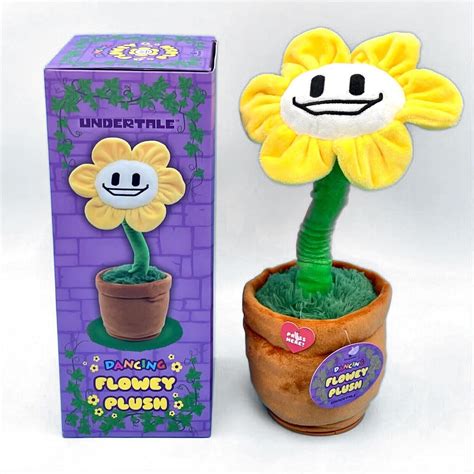 Undertale Musical Dancing Flowey Plush Figure Official Plushie