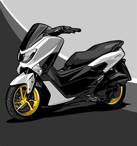 One Of Coolest Scooters 155 Cc 10581254 Vector Art At Vecteezy