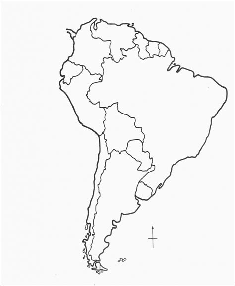 Printable South America Map Outline - Printable US Maps