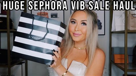 HUGE SEPHORA VIB SALE HAUL Part 2 FALL WINTER 2020 YouTube