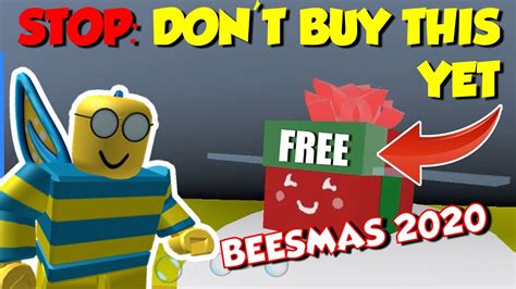 How To Get A Festive Bee For Free Beesmas Leaks Bee Swarm