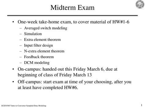 Ppt Midterm Exam Powerpoint Presentation Free Download Id 756089