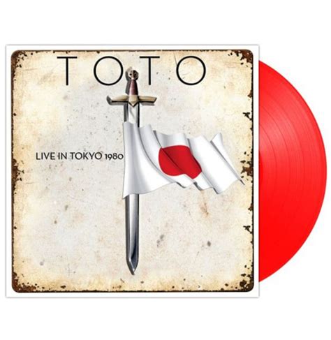 Toto Live In Tokyo 1980 LP RSD Red Vinyl FiftiesStore