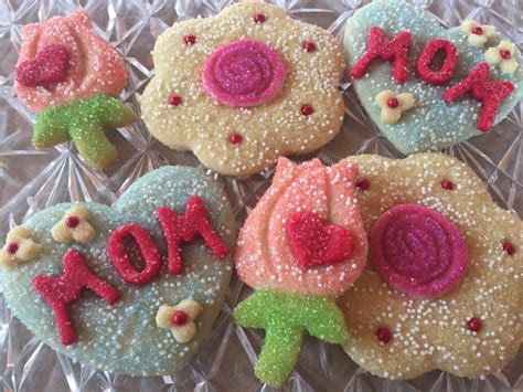 Mother S Day Cookie Box Mom S Day Sugar Cookie Cut Out Bouquet For