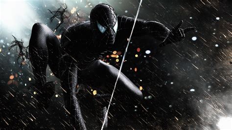 Spiderman Black Wallpaper Hd 1920x1080 Black Spider Man Wallpapers ...