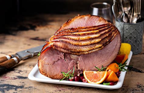 Brown Sugar Mustard Glazed Ham - Hop Creek Farms