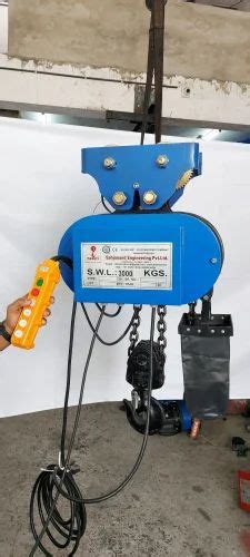 Maruti Power Lift Chain Hoist 110v Capacity 3 6 Ton At Rs 45000 In Ahmedabad