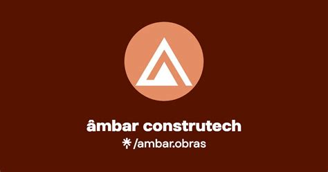 âmbar construtech Instagram Facebook Linktree